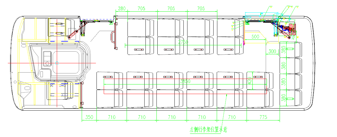 6730座椅布置图